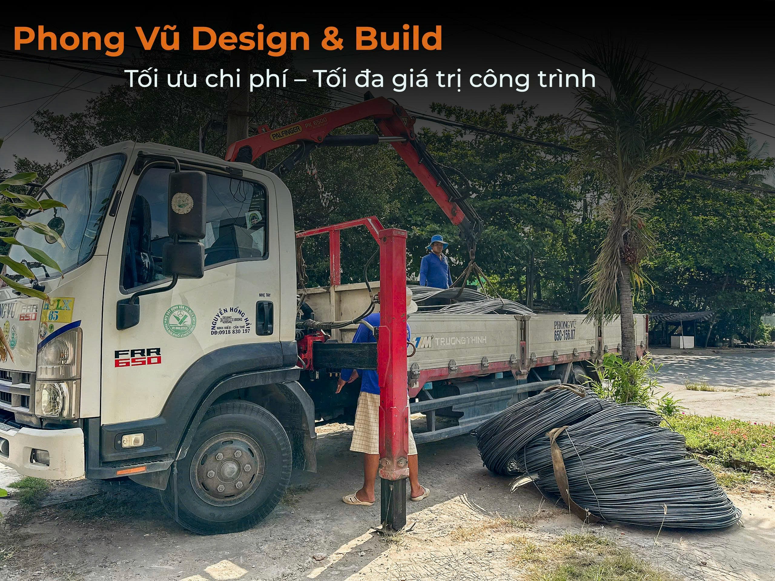 Dự Án Mới Của Phong Vũ: Thi Công & Giao Vật Liệu Tận Nơi Chuyên Nghiệp